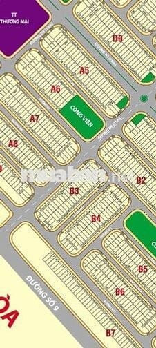 Bán đất 2 mặt tiền trước sau KDC LAVENDER CITY
