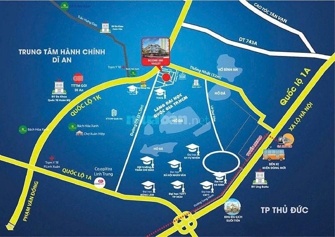 Bán Nhanh Căn Nhà Phố 4 Tầng Tại Bcons Uni Valley - Phường Đồng Hòa,