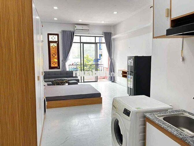 TRỐNG SẴN CĂN STUDIO BAN CÔNG 35M2 CÓ MÁY GIẶT RIÊNG GÀN VẠN HẠNH MALL