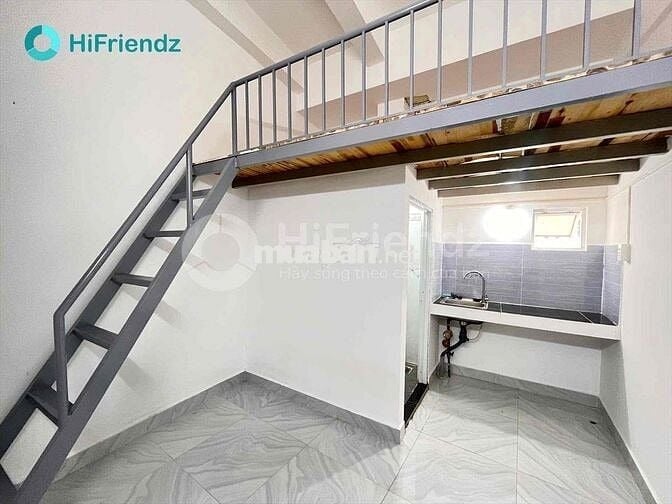 phòng gác cao, sạch thoáng tại mặt tiền Huỳnh Tấn Phát, gần KCX,UFM