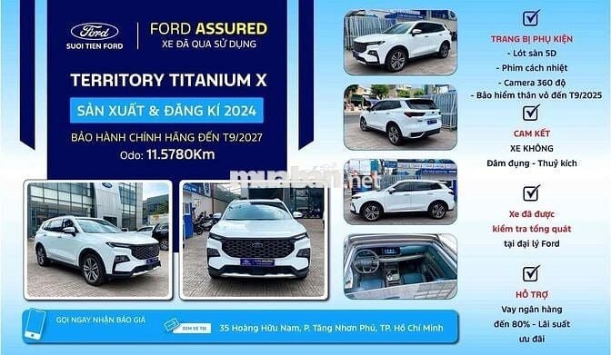 Ford Territory 2024 Titanium X 1.5 AT