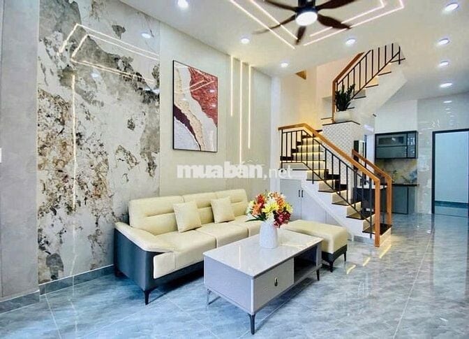 CHỈ 6.2TỶ- NHÀ HẺM XE HƠI SÁT ĐẦM SEN- 3TẦNG ĐẸP- 60M2