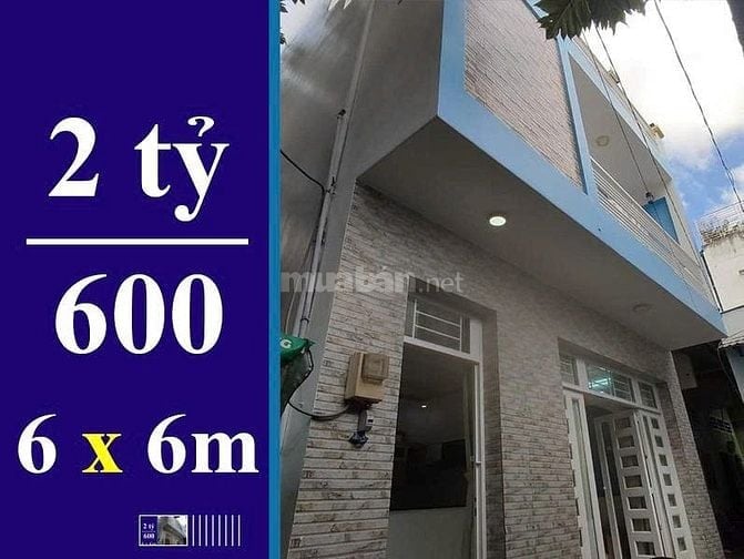 BÁN NHÀ HẺM 308 HUỲNH TẤN PHÁT, TÂN THUẬN TÂY, QUẬN 7 - GIÁ 2,6 TỶ