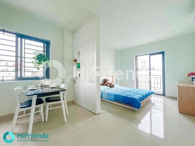 ✨CHO THUÊ CĂN HỘ 1PN BAN CÔNG, RỘNG 40M2, THANG MÁY, GẦN CẦU NVC Q5