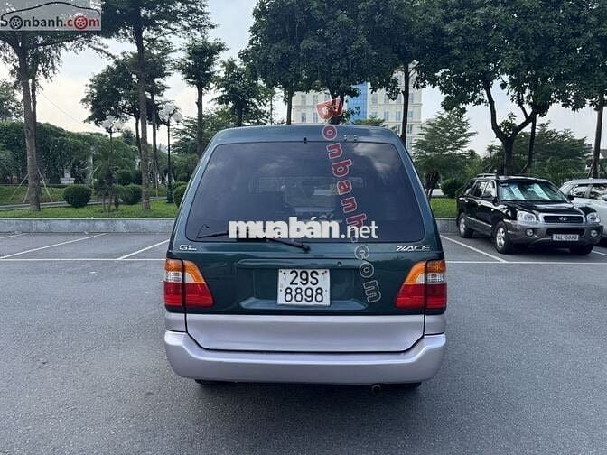 Xe Toyota Zace GL 2000 - 58 Triệu