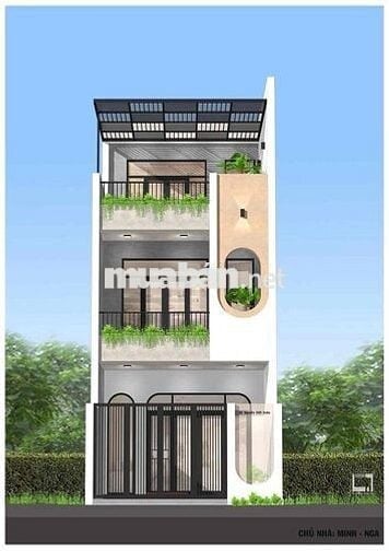 nhà 3 tầng MT NGUYỄN VIẾT XUÂN