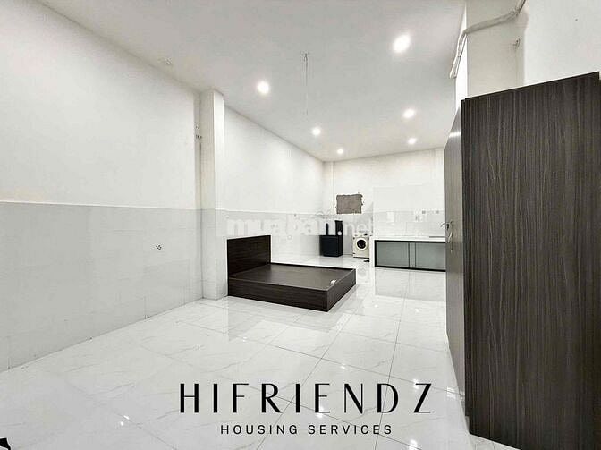 Phòng trệt mơi xây rộng 40m2 full nội thất sạch sẽ kế Kinh Dương Vương
