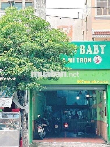 Cho thuê nhà nguyên căn mặt tiền kinh doanh 4,5 x 20m Bình Thới