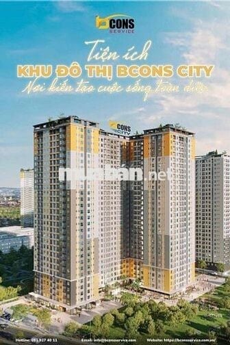 Dự án Bcons Green Diamond - Khu đô thị tiện ích Bcons CITY phát triển