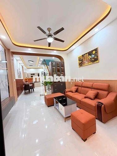 CẠNH LÊ VĂN QUỚI NHÀ ĐẸP 5 TẦNG TẶNG FULL NỘI THẤT-HXH 6M THÔNG-6.5 TY