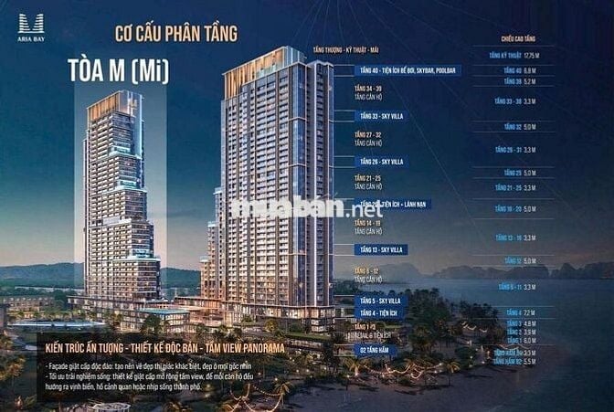 ARIA BAY ,căn hộ cao cấp 5 sao,1 bước chân chạm cát bên vịnh hạ long