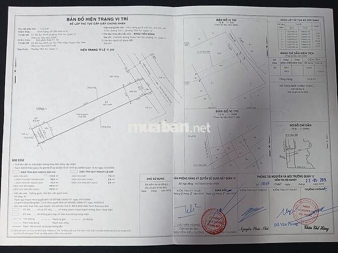 Bán gấp nhà Đường TA11 Phường Thới An Quận 12