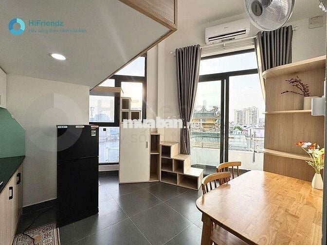 DỰ ÁN MỚI NGAY PHAN VĂN TRỊ BAN CÔNG DUPLEX FULL NT GÁC CAO