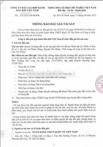BĐS xã Phước Đông, Cần Đước, Long An (nay là Xã Tân Lân, Tây Ninh)