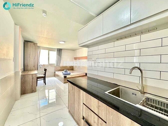 🏡CĂN HỘ STUDIO FULL NỘI THẤT 100% NHƯ ẢNH GẦN ĐH UEH 300M✅
