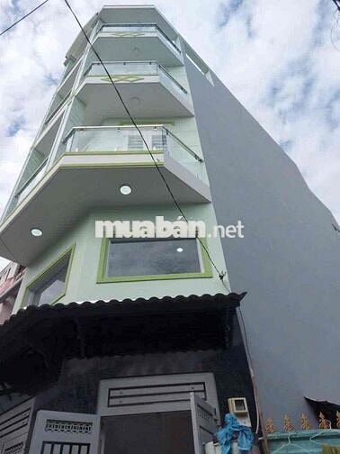 nhà 4x15m 4 lầu 4pn 5wcx hẻm xe hơi đường 18B BHH A Bình Tân