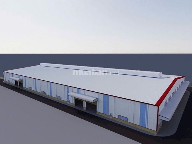 Cho thuê xưởng 10.000m² ngoài KCN Đức Hòa , Long An, giá : 550tr/tháng
