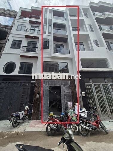 Nhà Mã Lò, 300m², 4,2x14m, 5 Tầng, 5 PN, HXH, Giá 6 tỷ ⬆ TL chính chủ