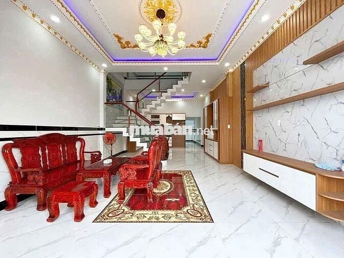 Chủ định cư: nhà 1t 1l 68m2/678tr. TDM, BD. Gần THCS Định Hoà,