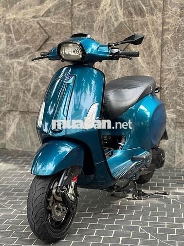 🌈🌈 Lên Sàn Vespa Sprint 2016 Xanh Poscher BS 60