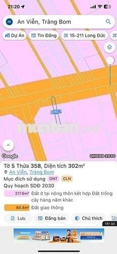 Đất Mặt Tiền Phùng Hưng Thổ Cư Kinh Doanh Đa Ngành Nghề