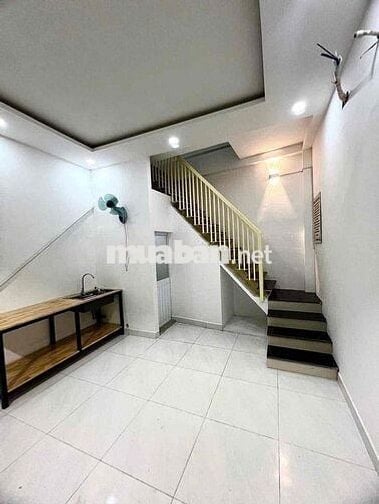 NHÀ 2 PHÒNG MỚI 💯 HẺM XE HƠI BÀ HOM