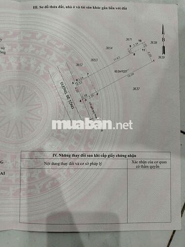 Bán nhà gần chợ Tân Long, Dĩ An, Bình dương