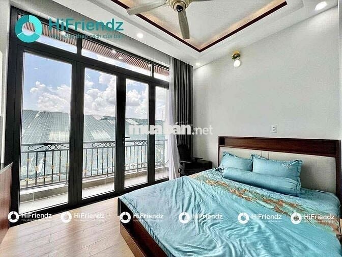 CĂN HỘ DỊCH VỤ FULL NỘI THẤT BANCOL HẦM XE THANG MÁY