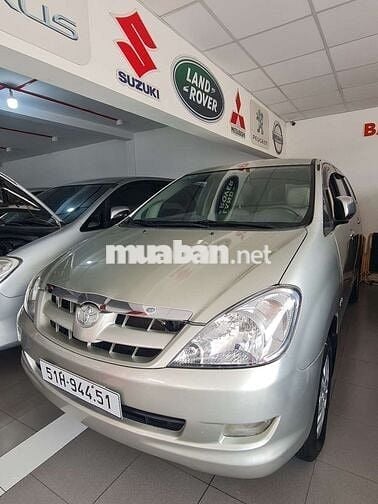TOYOTA INNOVA 2.0G,số sàn, 2008,160000km,MỘT CHỦ