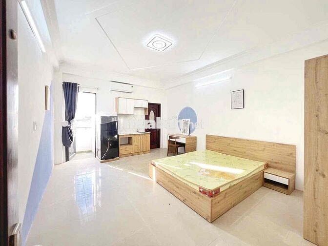 PHÒNG STUDIO FULL NỘI THẤT CÓ BAN CÔNG RỘNG 30m2 - AN NINH