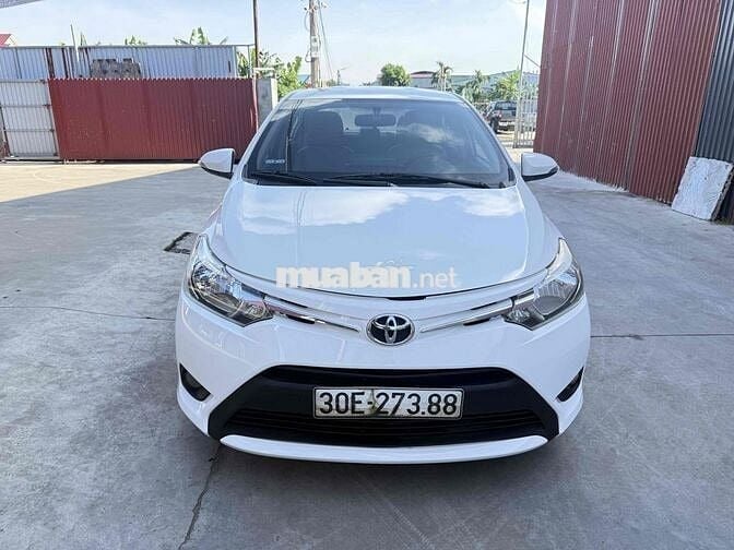 Toyota Vios 2016 1.5E CVT - 150000 km hỗ trợ bank
