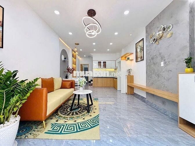 Nhà nguyên căn cho thuê gần chợ 40 Căn hẻm cụt, nhà full nội thất mới