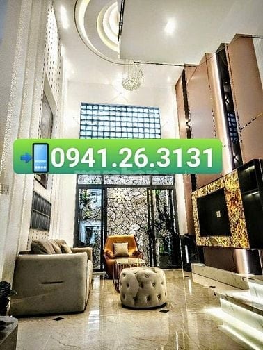 Nhà HXH Q. Bình Tân, gần Đầm Sen, Nội thất sang xịn Thiết kế, hiện đại