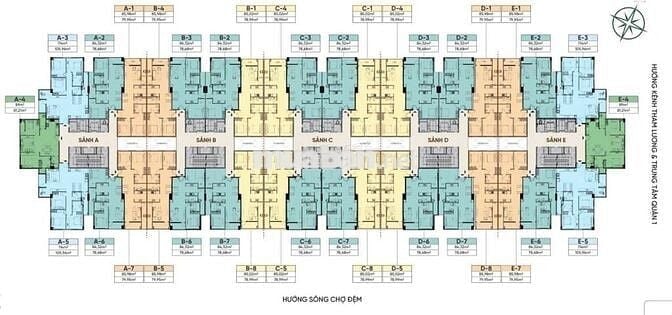 Cho thuê căn 2PN 85m2 giá 6tr bao phí quản lý - Conic Boulevard