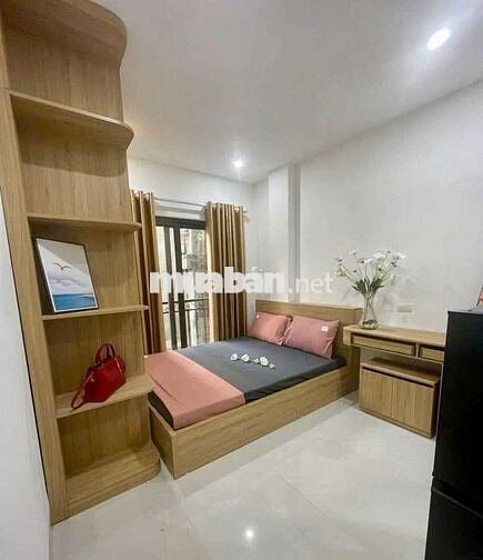 Bóc tem CCMN 25m2 Full đồ xịn sò. Ban công, máy giặt tại Khương Thượng