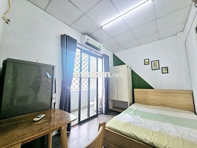 TRỐNG SẴN STUDIO DẠNG 2 PHÒNG NGỦ CỬA SỔ BAN CÔNG SIÊU THOÁNG