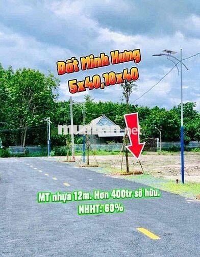 Bán 487m2 đất đô thị ngay KCN sổ sẵn