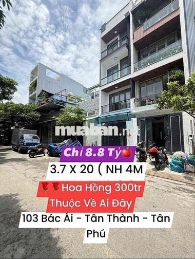 🆘🆘Mặt Tiền Bác Ái giá chấn động nhỉnh 8 đồng