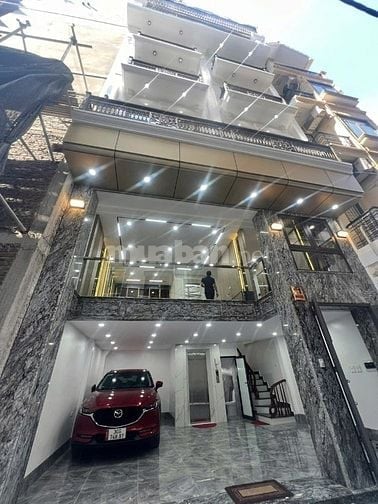 Bán nhà đường Hoàng Mai ô tô tránh, Dt 60m2,6t, mt 6.7m, kinh doanh.