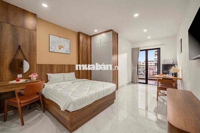 💥Căn Hộ Studio Ban Công 28m2 - Máy Giặt Riêng - Gần Hutech, Hồng Bàng