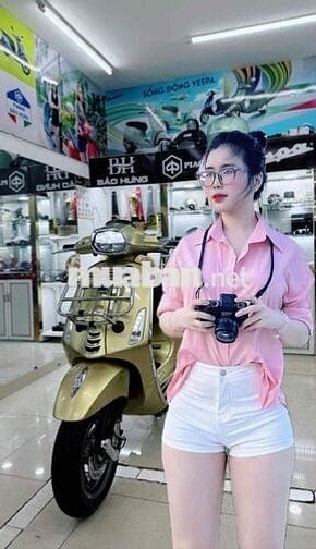 Vespa Chính chủ Vàng Porsche Siêu đẹp