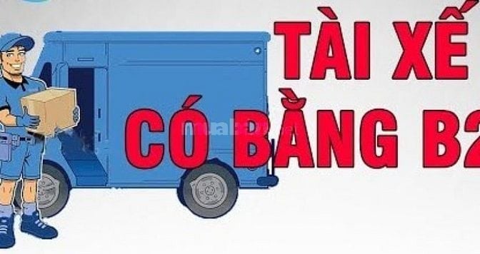 TUYỂN TÀI XẾ XE TẢI BẰNG B2 HUYỆN BÌNH CHÁNH