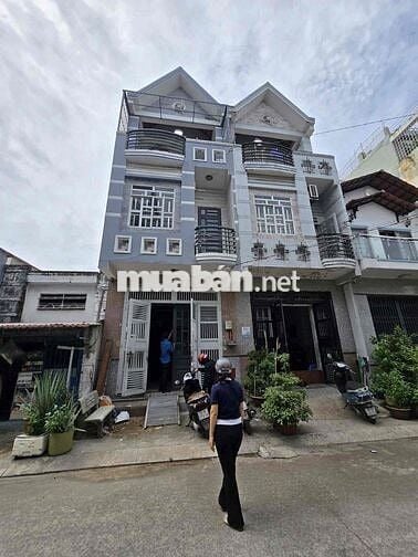 nhà ở Phú Định, 58m2, 1trệt2lầu, 4PN, đường 10m, gần Nguyễn Văn Luông
