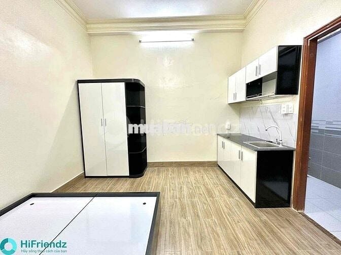Khu sân Bay - Studio 25m2 - Full Nội Thất - Free xe - Cv Gia Định