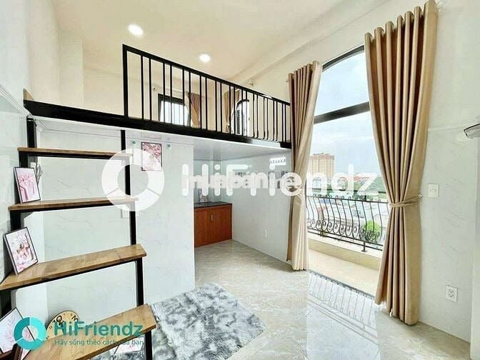 TRỐNG LẠI CĂN HỘ DUPLEX GÁC CAO NHÀ MỚI THANG MÁY NGAY CHỢ HƯƠNG LỘ 2