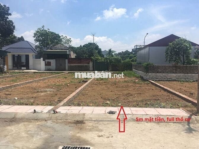 Đất full thổ cư sát trường Sĩ quan Lục Quân - CNC Hòa Lạc