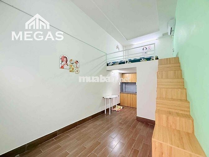 DUPLEX VỚI GÁC LỬNG ĐỨNG - FULL NỘI THẤT - GẦN NTTU
