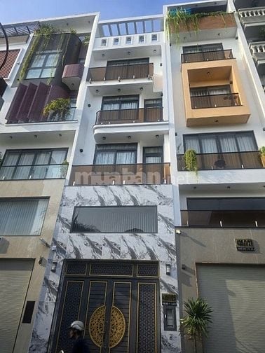 Bán nhà mới xây Thống Nhất, Gò Vấp, 4,1x13m, lửng, 4 lầu, thang máy