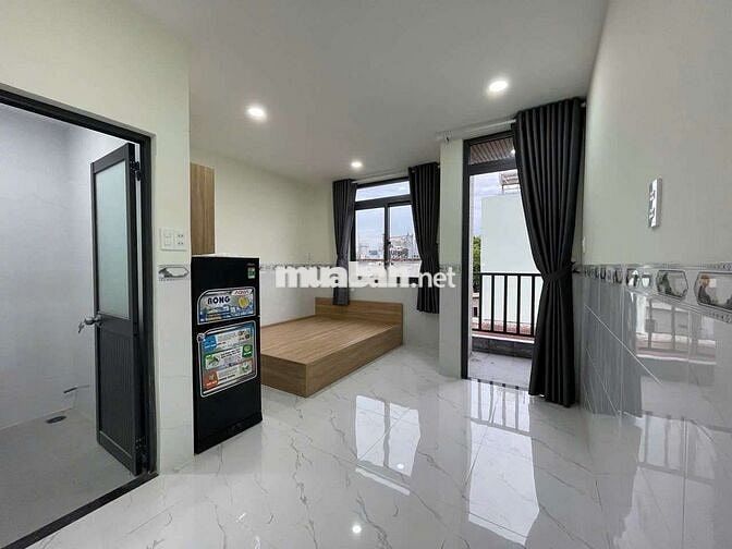 Studio Ban Công, 30m2 Nơ Trang Long, Bình Thạnh, gần VLU cs3