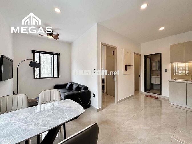 CHO THUÊ CĂN HỘ 2PN - 60m2 MỚI 100% - MẶT TIỀN NGUYỄN TRÃI, QUẬN 1